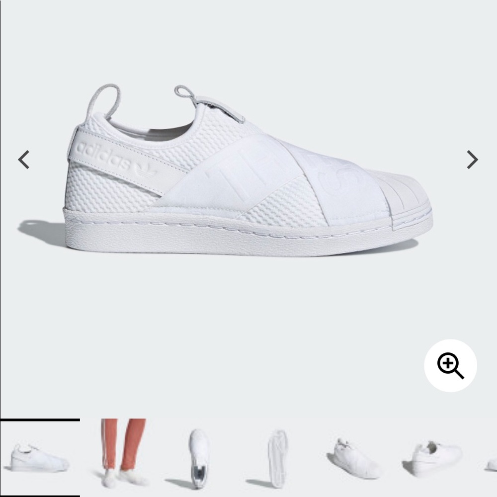 NEVER WORN ADIDAS SUPERSTAR SLIPON